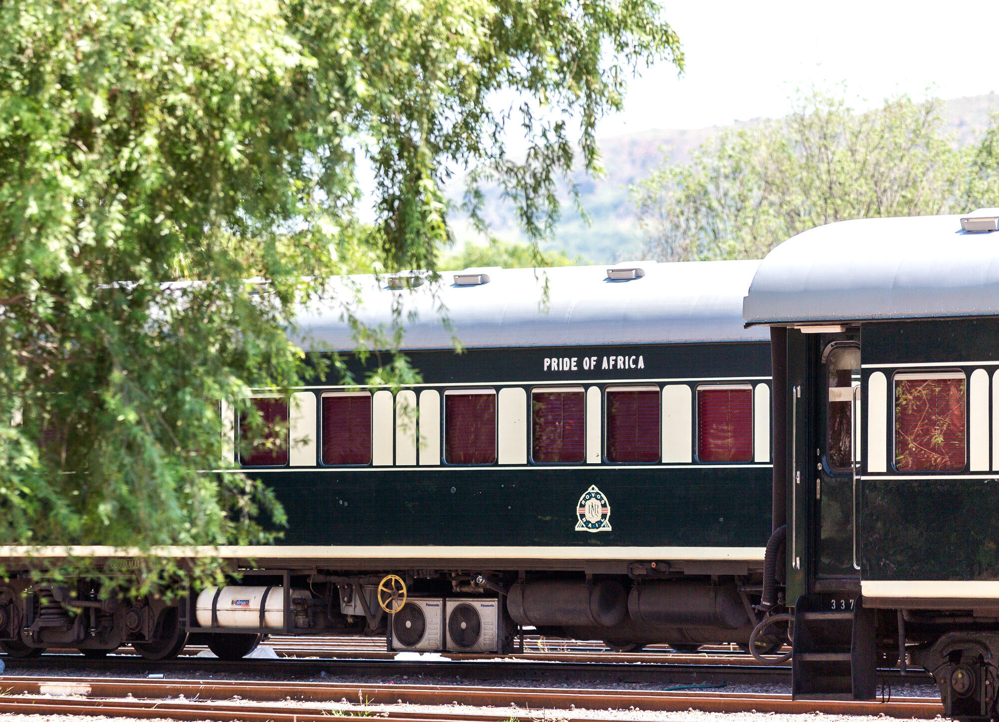 Rovos Rail skozi afriško krajino